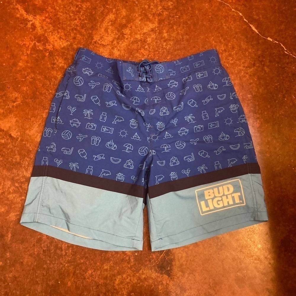 Men’s Bud Light Swim Trunks/Board Short